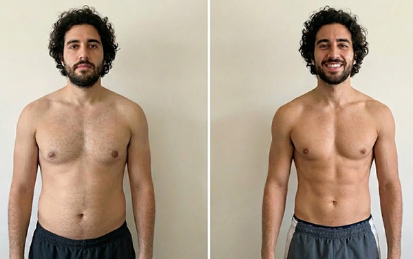 Transformation Result Musculation Maroc 1