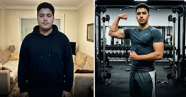Muscle Gain Transformation Before After